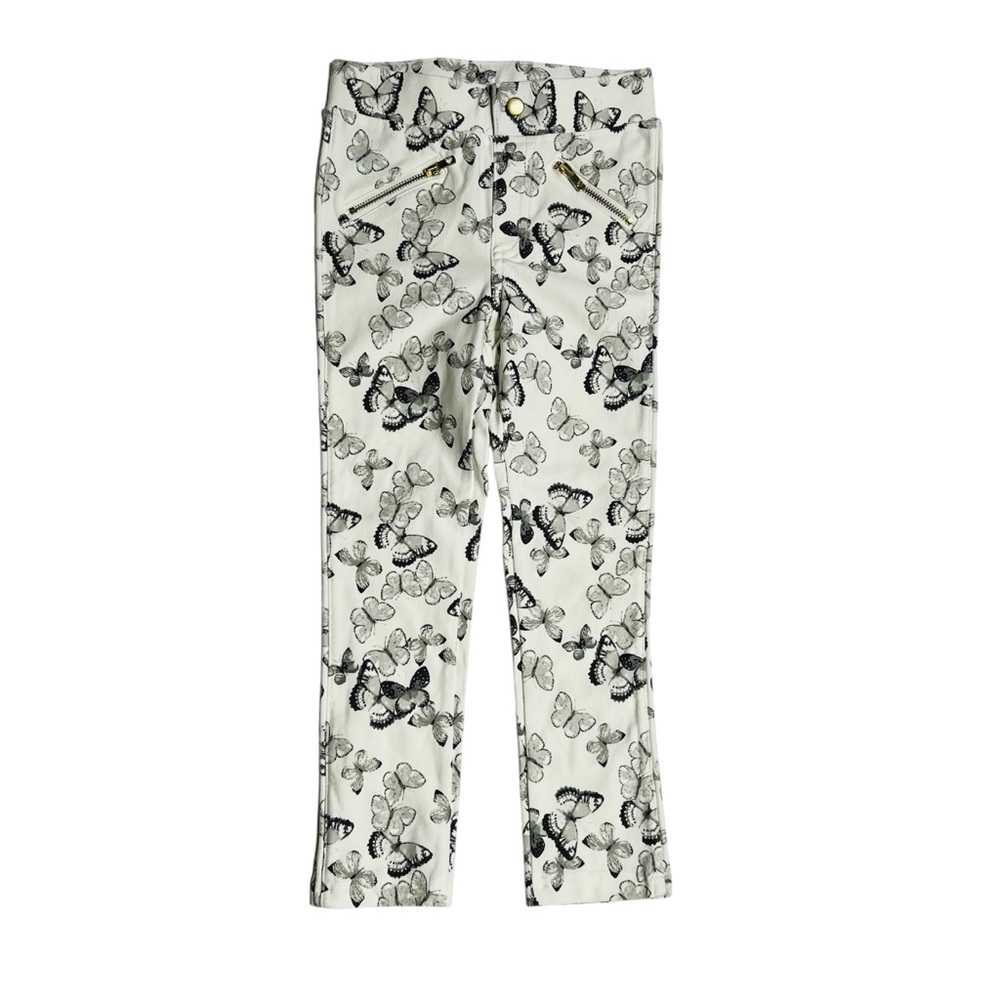 H&M Kids Butterfly Print Pants - Black and White‎